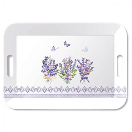 Dienblad Groot Lovely Lavender White | Ambiente