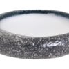 Diep Bord Tajimi - Robuust Porselein - Grijs/Wit - 19 x 14.5 x 4.5 cm | Tokyo Design Studio