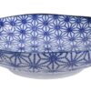Diep Pasta Bord Nippon Blue - Tokyo Design Studio - Ster Patroon - 21 x 5.2cm | Tokyo Design Studio