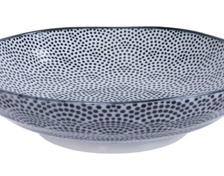 Diep Pastabord Nippon Black - Tokyo Design Studio - Stippen - 21 x 5.2cm | Tokyo Design Studio