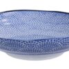 Diep pastabord - Tokyo Design Studio - Nippon Blue - stippen - 21 x 5.2cm