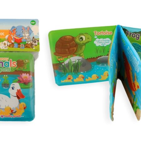 Dieren baby badboekje 20x16