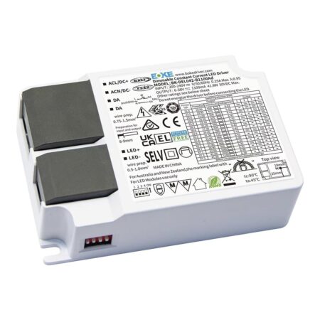 Dimbare LED Paneel transformator - 42W - DALI driver - DC connector - LED trafo - IP20 voor binnen | HOFTRONIC