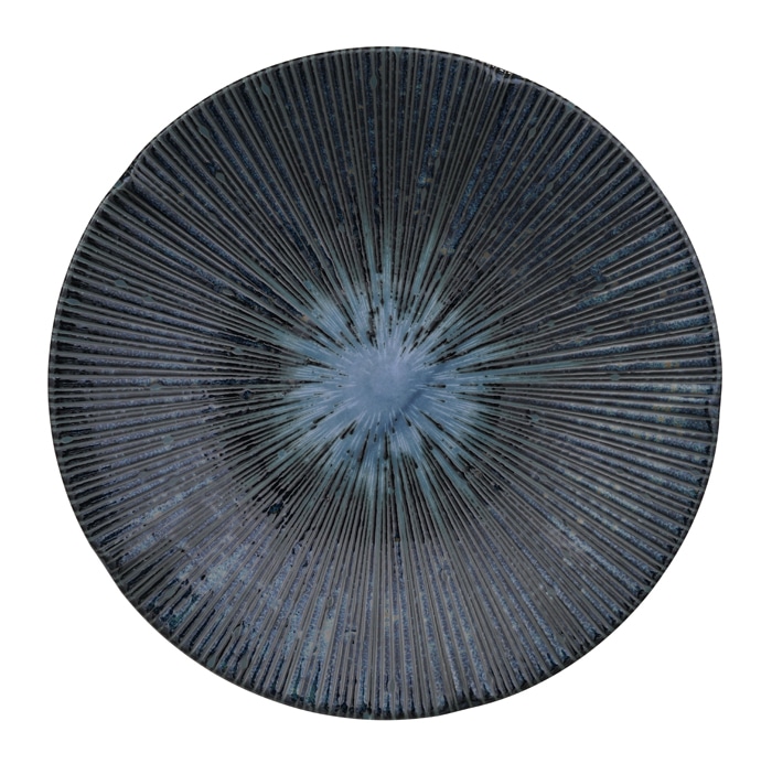 Dinerbord Blauw/Zwart 29