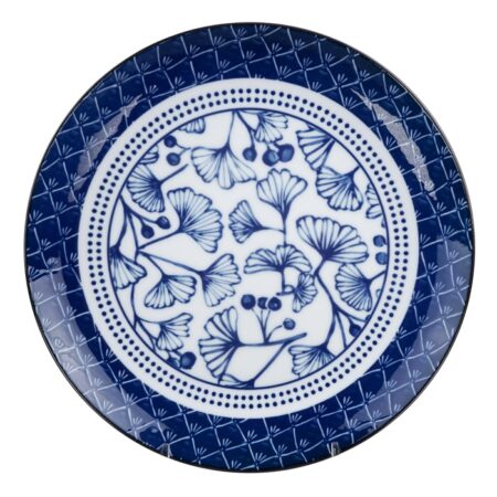 Dinerbord Flora Japonica - Tokyo Design Studio - Ginko Patroon - 25.7 x 3 cm | Tokyo Design Studio