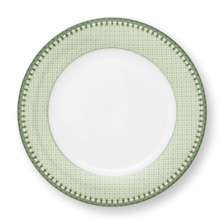 Dinerbord Lily & Lotus groen 26.5cm | PiP Studio