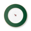 Dinerbord Love Birds Deer Dark Green 26.5 cm | PiP Studio