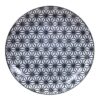 Dinerbord Nippon Black - Tokyo Design Studio - Sterrenpatroon - 25.7 x 3 cm | Tokyo Design Studio