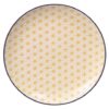 Dinerbord Star Wave - Tokyo Design Studio - Geel/Donkerblauw - 25.7x3cm | Tokyo Design Studio