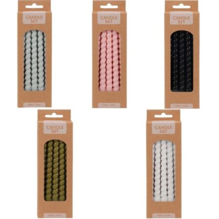 Dinerkaars 17 CM Gedraaid 10 stuks |
