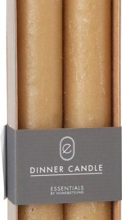 Dinerkaars 2x25cm Oker |