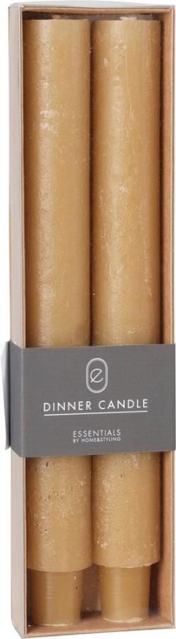 Dinerkaars 2x25cm Oker |