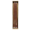 Dinerkaars Swirl kaneel glitter 2stuks | Decoris