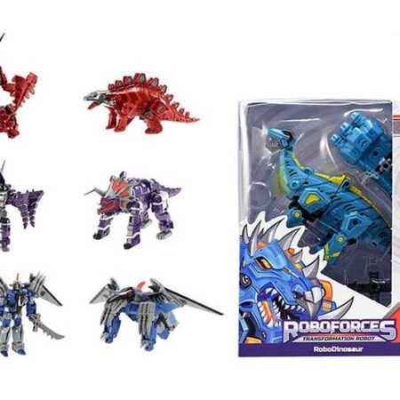 Dinosaurus verranderrobot in vensterdoos | Toi-Toys