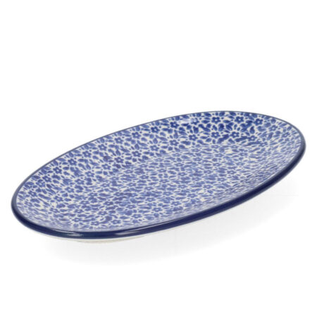 Dish Oval - Indigo | Bunzlau Castle