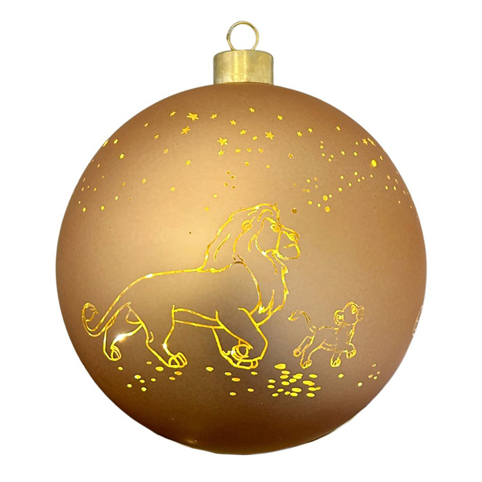 Disney verlichte kerstbal Lion King - 15 cm | Disney