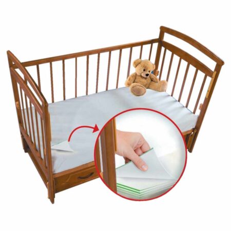 Disposable hoeslaken - Afscheurbare lakens | Kinderbed (130 x 70 x 25 cm) - 5 lagen | Matrasbeschermers | New Bedding | DH2020 | New Bedding® | New Bedding®