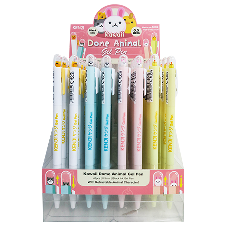 Dome animal gelpen | Kenji