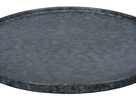 Donkergrijs Dinerbord met Rand - Tokyo Design Studio - Nezumi - 27 x 2.5 cm | Tokyo Design Studio