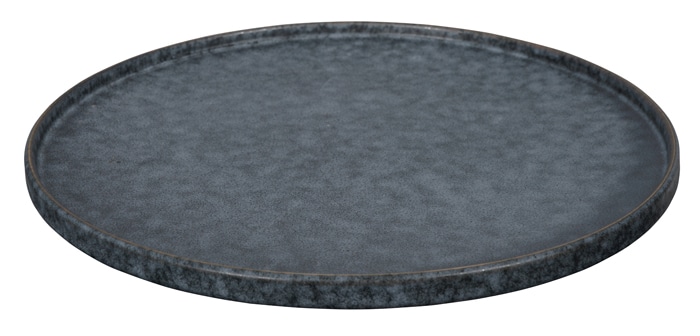 Donkergrijs Dinerbord met Rand - Tokyo Design Studio - Nezumi - 27 x 2.5 cm | Tokyo Design Studio