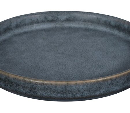 Donkergrijs keramisch bord - Tokyo Design Studio - Nezumi - 12 x 1.5cm | Tokyo Design Studio