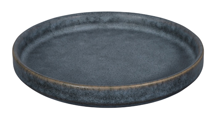 Donkergrijs keramisch bord - Tokyo Design Studio - Nezumi - 12 x 1.5cm | Tokyo Design Studio