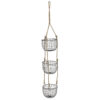 Draadmand set van 3 met touw Small |