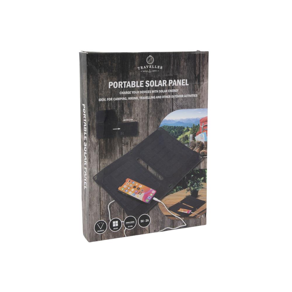 Draagbaar zonnepaneel met 2x USB | Svenska Living
