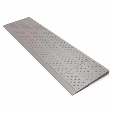 Drempelhulp modulair systeem | 1 Laags - 84 x 21 x 2 cm | Voor rollator en rolstoel | Drempelhulpen | Oprijplaten | SecuCare | PR30330 | SecuCare