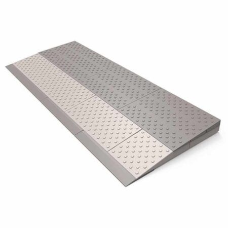 Drempelhulp modulair systeem | 2 Laags - 84 x 33 x 4 cm | Voor rollator en rolstoel | Drempelhulpen | Oprijplaten | SecuCare | PR30331 | SecuCare