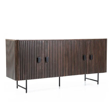 Dressoir Remi 4-drs bruin |