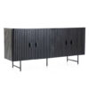 Dressoir Remi 4-drs zwart |