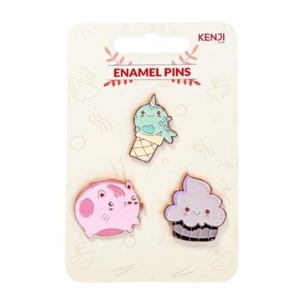 Driedelige set pins - Food | Kenji