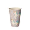 Drinkbekers Unicorn 200ml 10-delig | Papstar