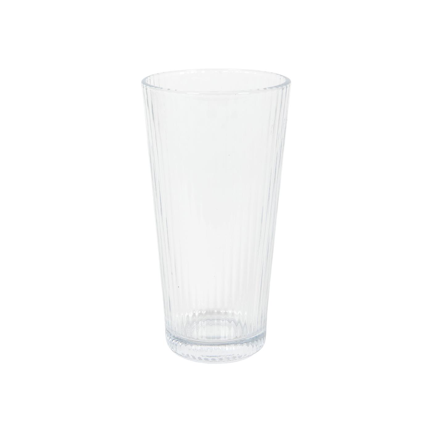 Drinkglas lines clear 320ml 6st | Merkloos