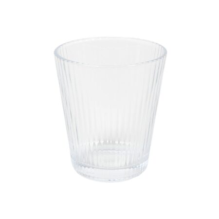 Drinkglas lines clear 335ml Ø9x10cm 6st | Merkloos