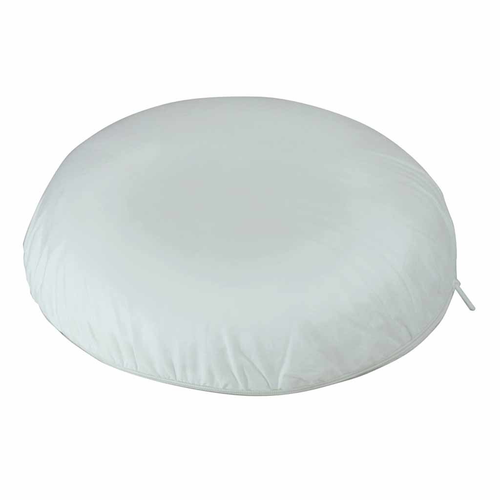 Drukontlastings- ring kussen | Traagschuim | Buitendiameter: 42 cm | Diameter opening: 8 cm | Donutkussen | Wasbare hoes | ThuiszorgwinkelXL