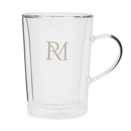 Dubbelwandig Glas Monogram L | Riviera Maison