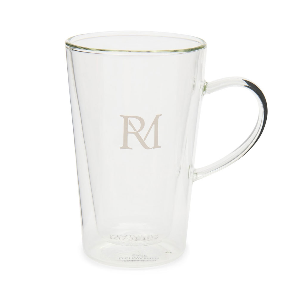 Dubbelwandig Glas Monogram XL | Riviera Maison