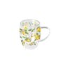 Dubbelwandig glas 0.35L fresh lemons wit | Ambiente