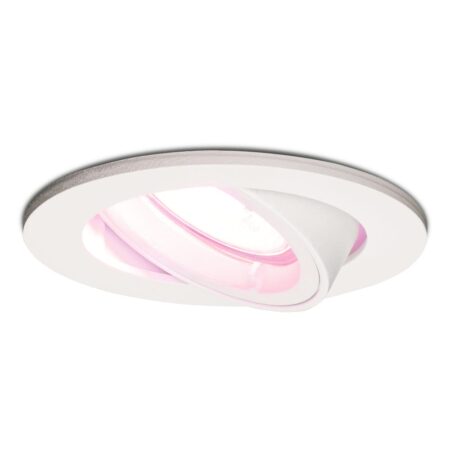 Dublin smart inbouwspot - Wifi + Bluetooth - RGBWW - GU10 - Kantelbaar - Google Home
