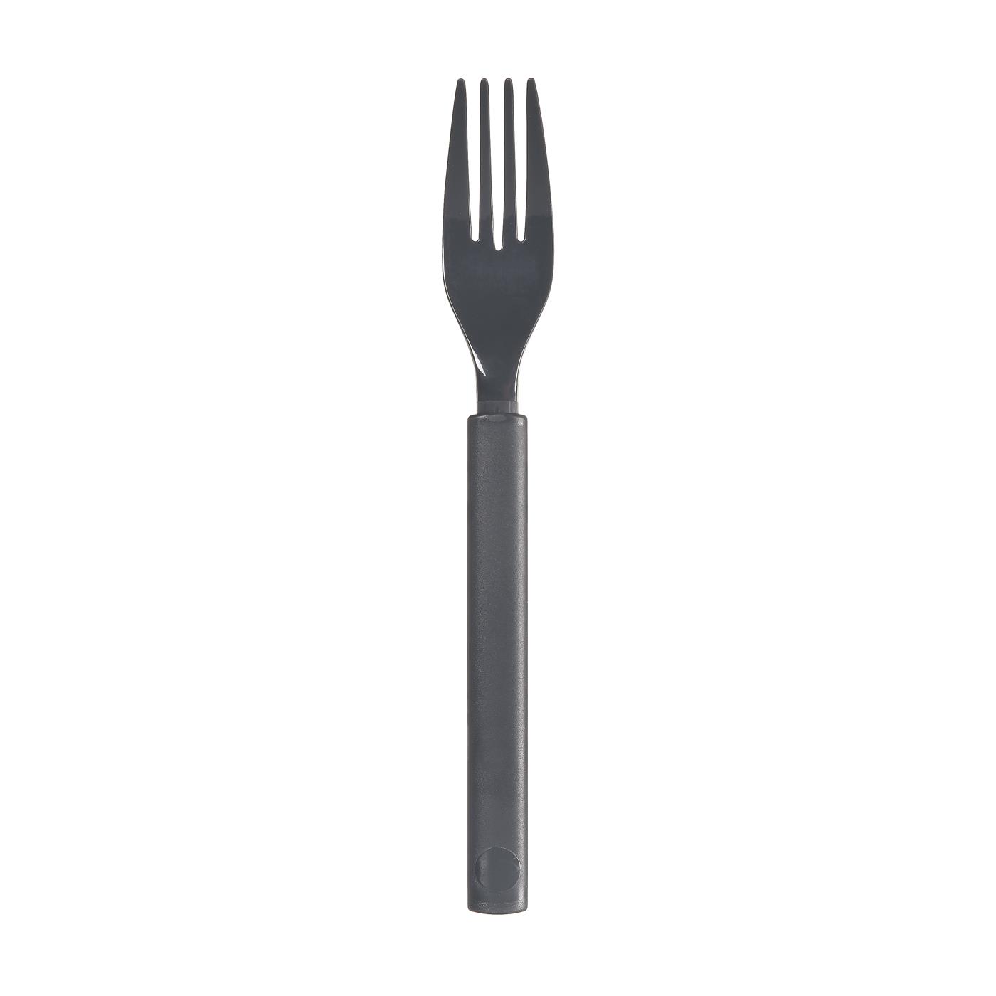 Duni Kunststof Vorken Granite 18cm 6st | Duni