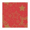 Duni Servetten Holiday Star Red 33x33cm | Duni