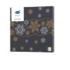 Duni servetten snow black 33X33cm | Duni
