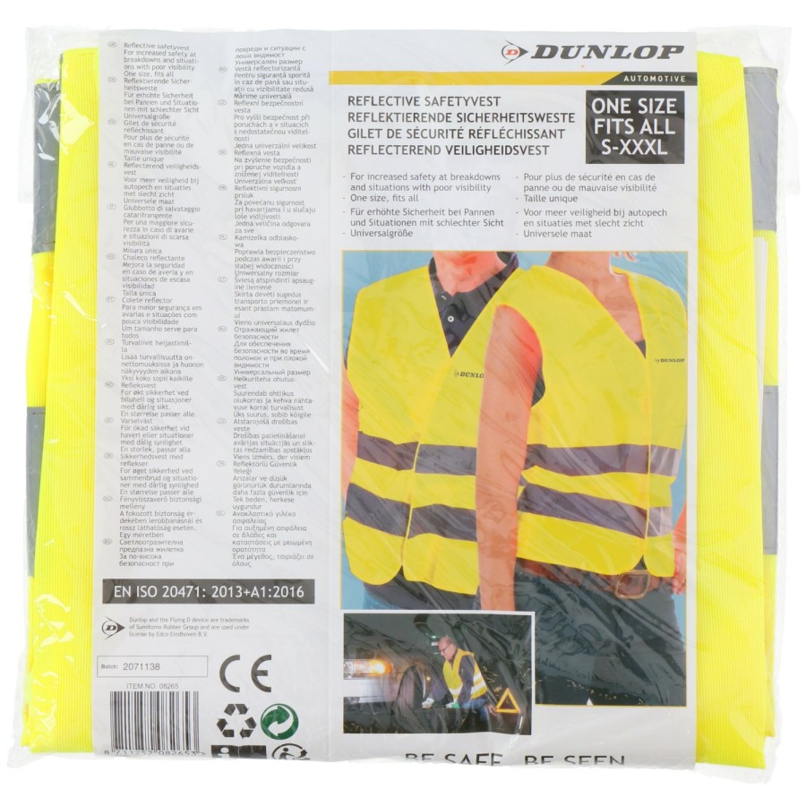 Dunlop Veiligheidsvest One size | Dunlop