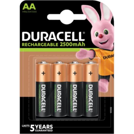 Duracell Batterij OPLAADBAAR 4xAA 1