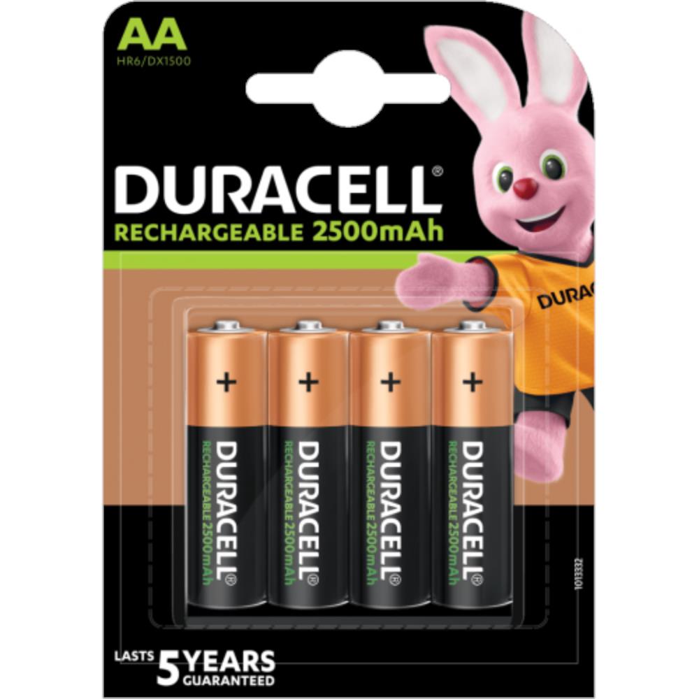 Duracell Batterij OPLAADBAAR 4xAA 1