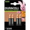 Duracell Batterij OPLAADBAAR 4xAAA 1