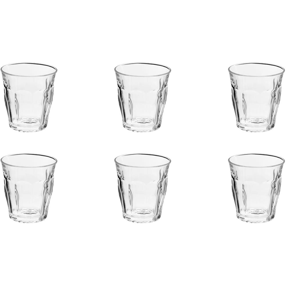 Duralex glas Picardie 250ml 6 stuks | Duralex