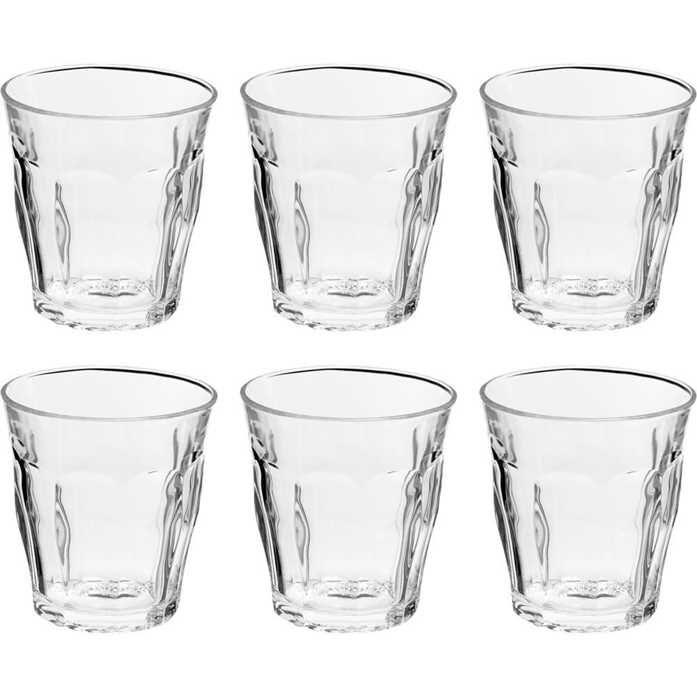 Duralex glas Picardie 310ml 6 stuks | Duralex